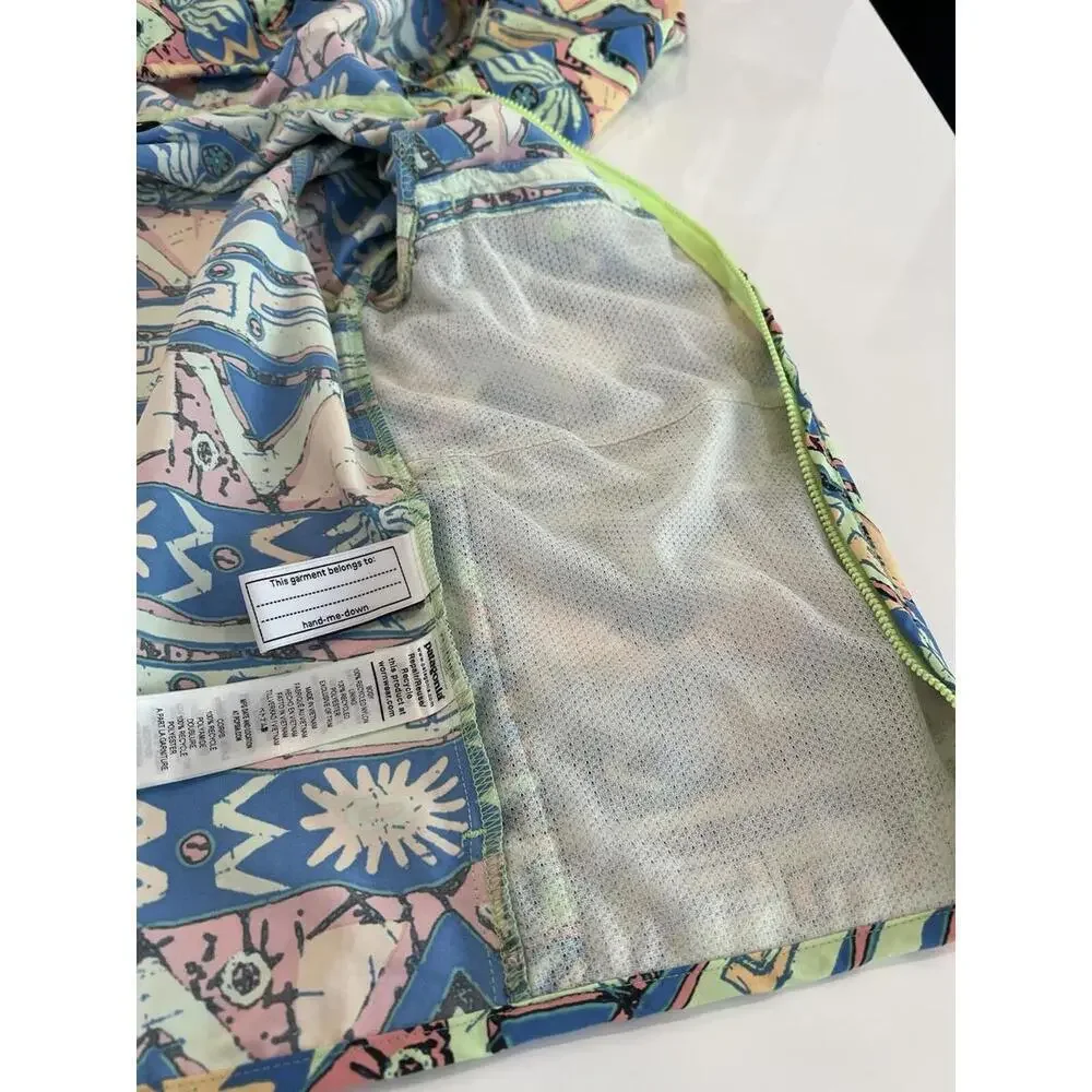 Patagonia Kids Baggies Jacket Salamander Green Size L(12)